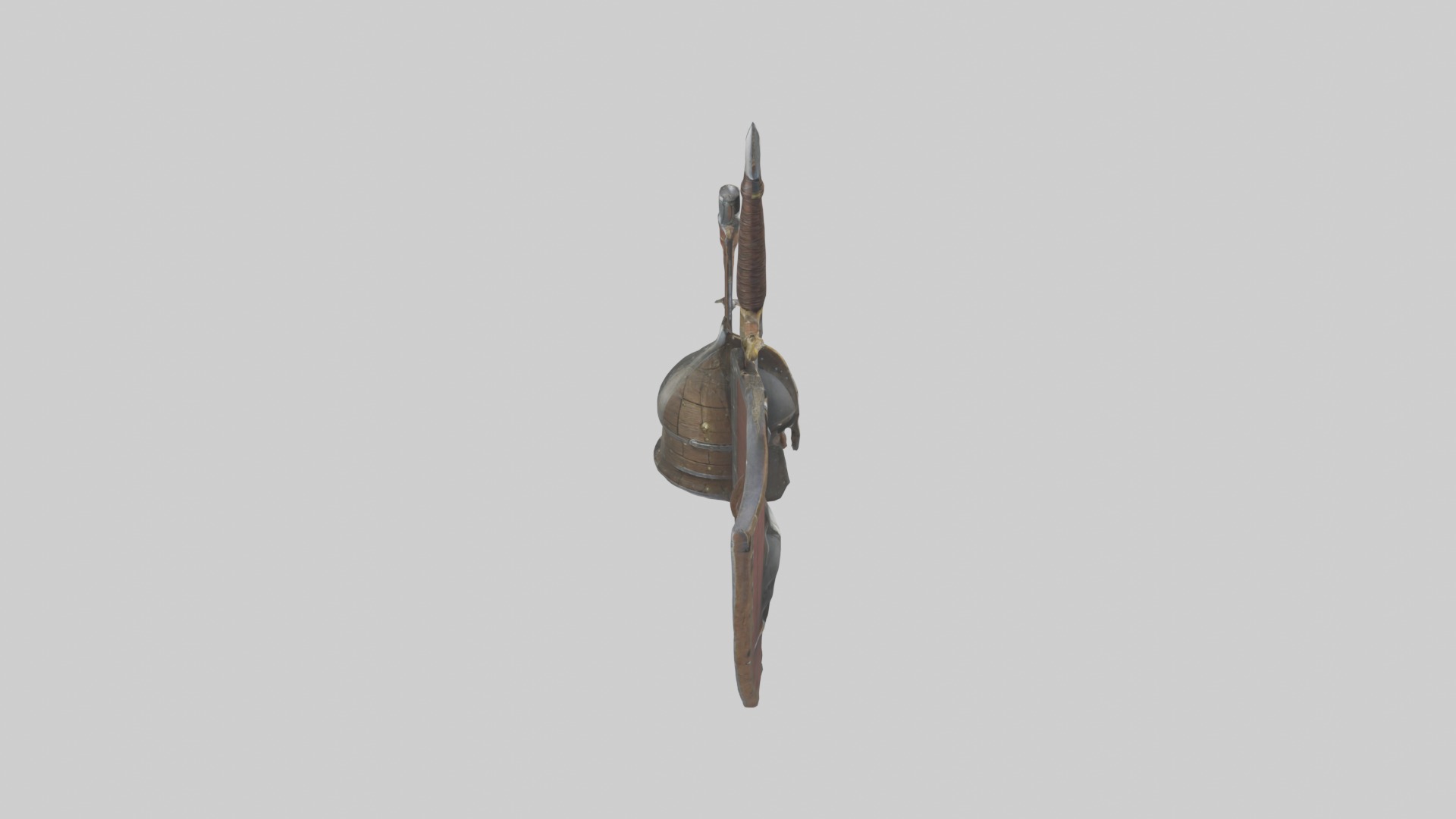 Medieval Weaponry Mod 1 Low-poly 3D model_12