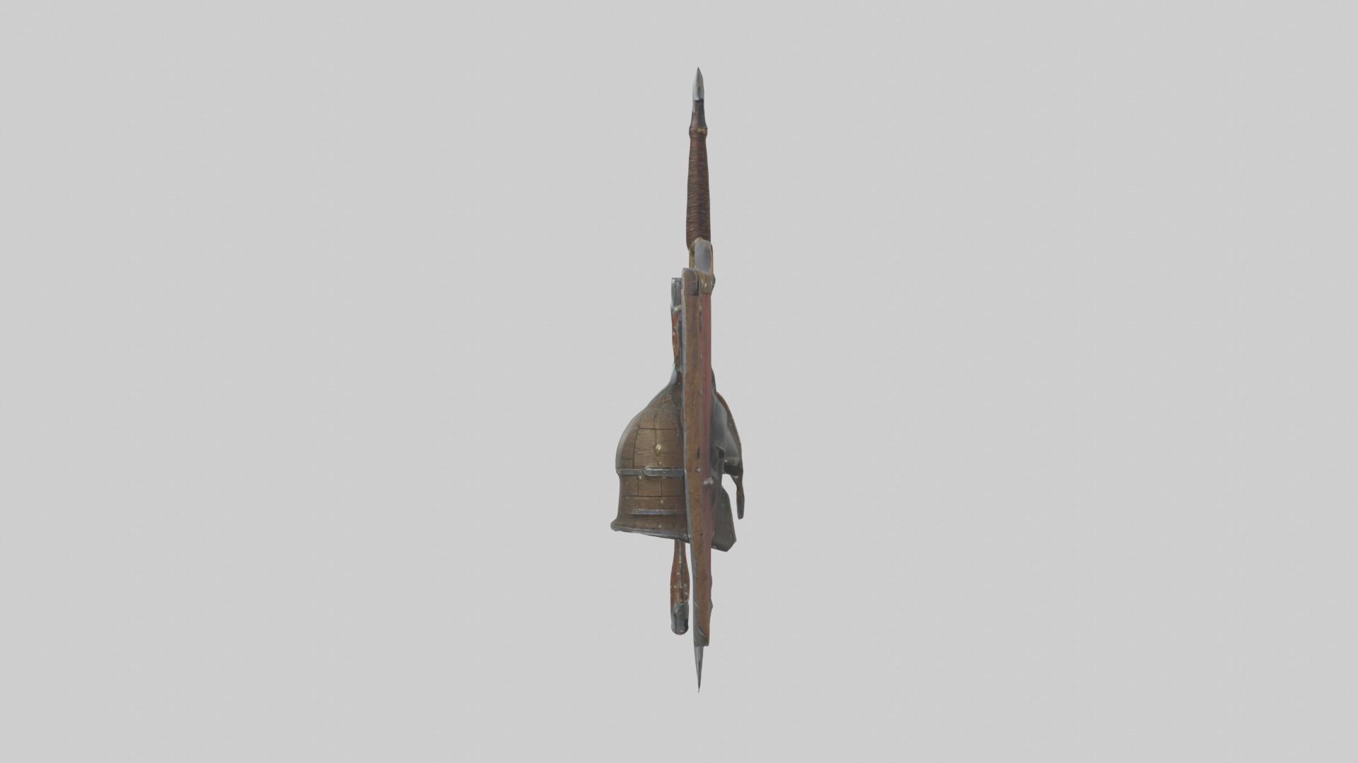 Medieval Weaponry Mod 1 Low-poly 3D model_7
