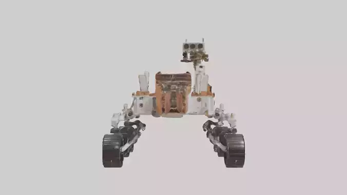 Mars Rover Model 1 Low-poly 3D model