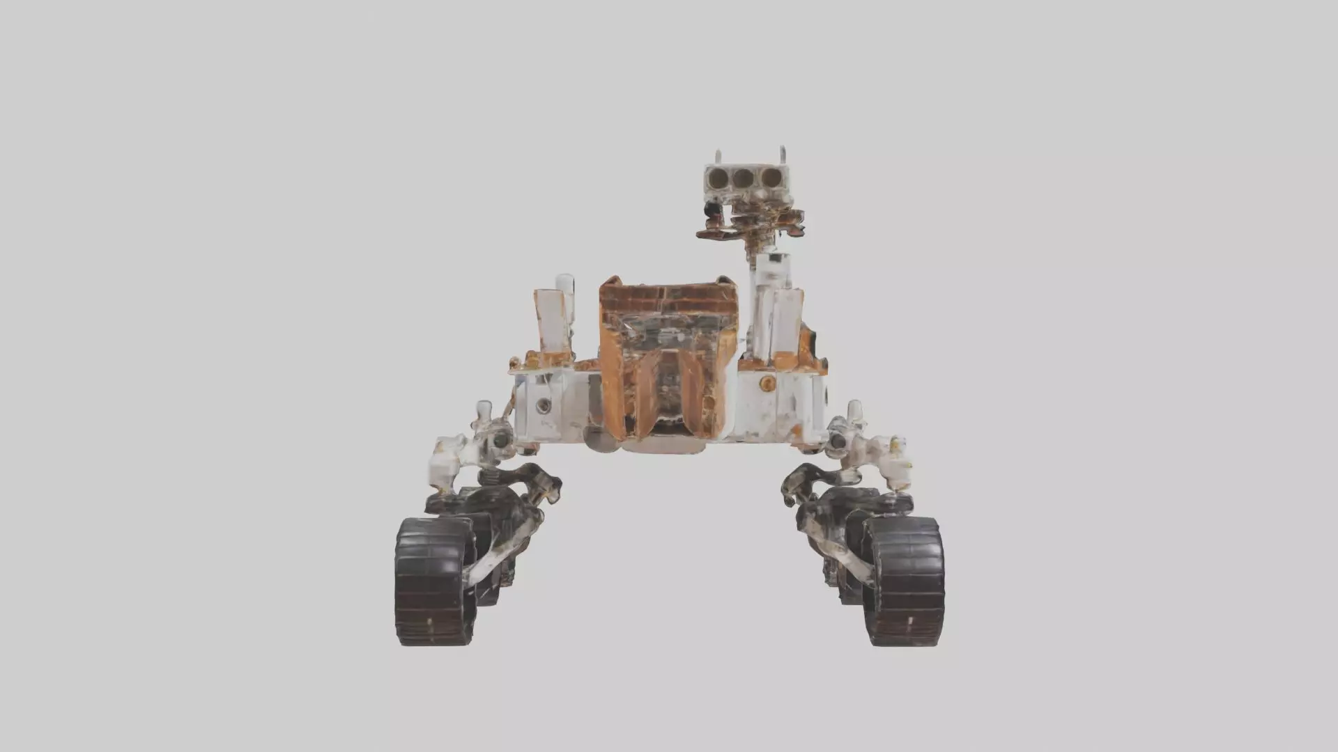 Mars Rover Model 1 Low-poly 3D model_0