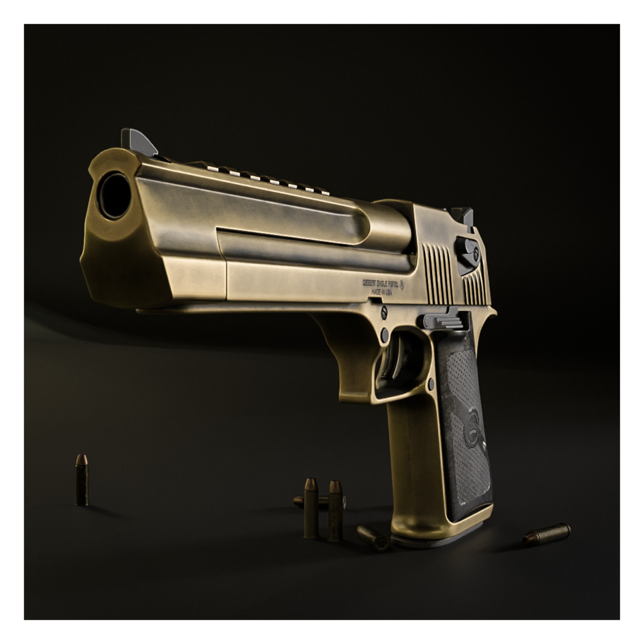 Desert Eagle 3D model_2