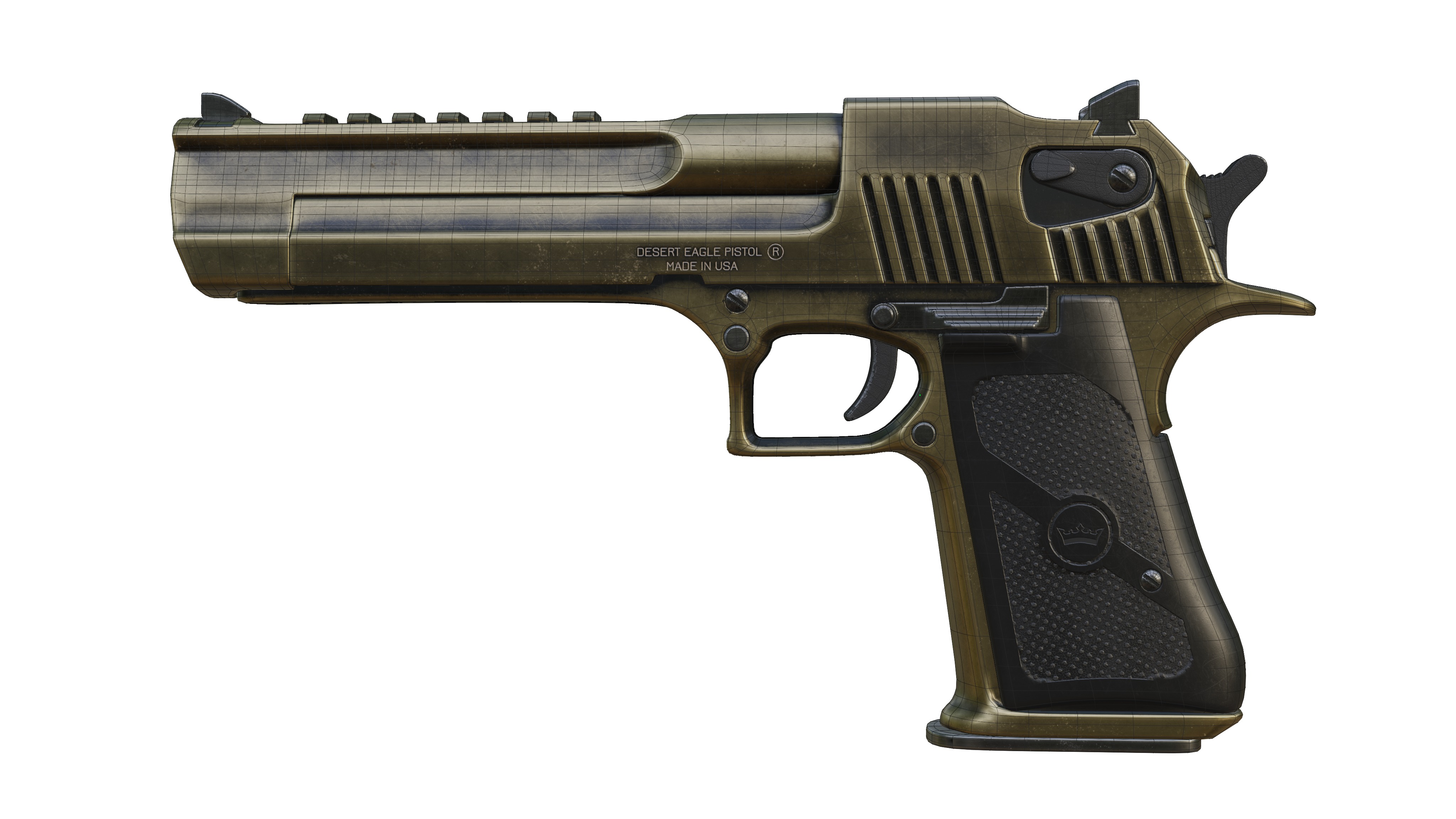 Desert Eagle 3D model_4