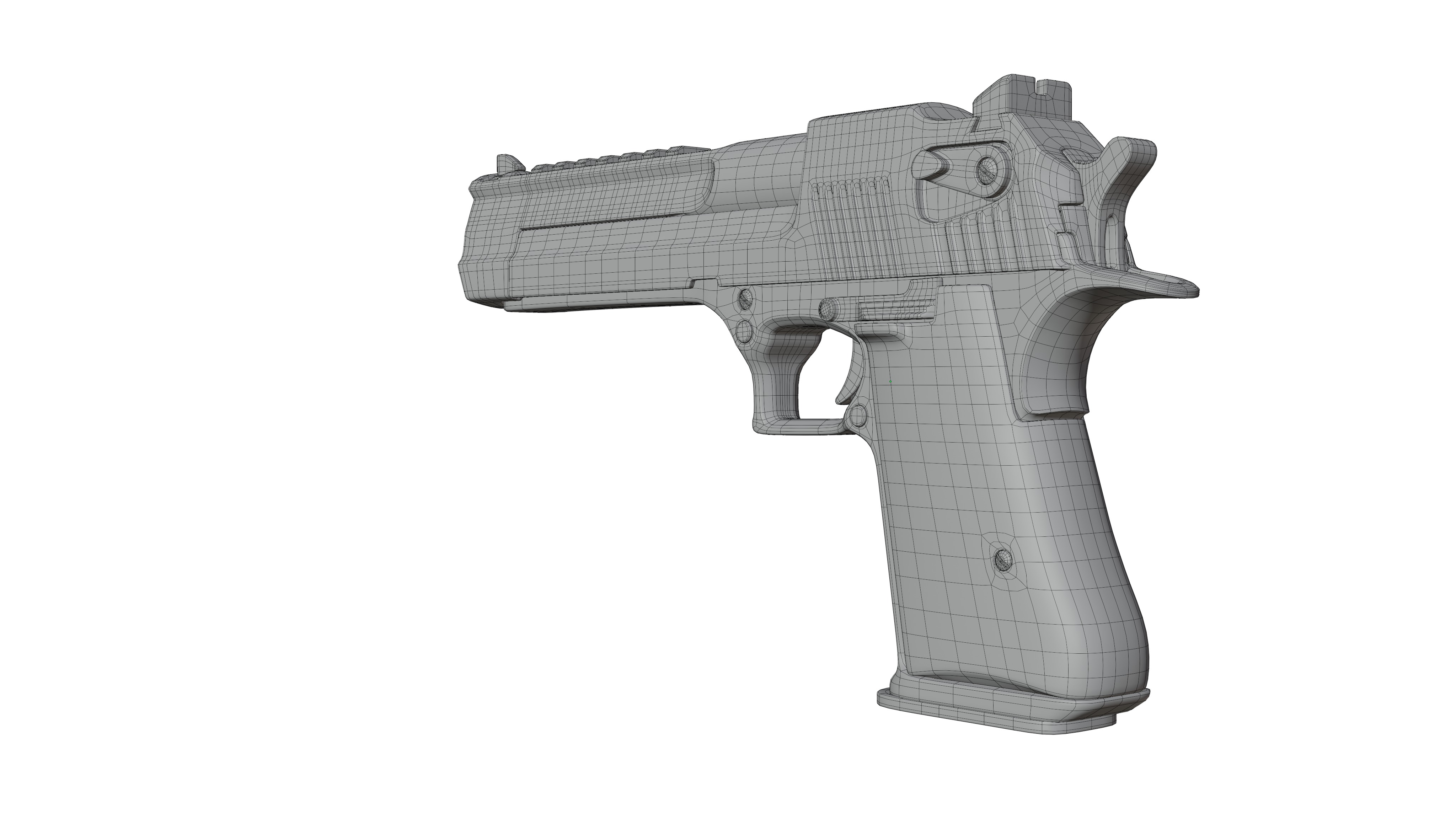 Desert Eagle 3D model_6