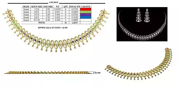 Gold Necklaces for women