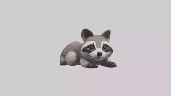 Lying Raccoon Model 1