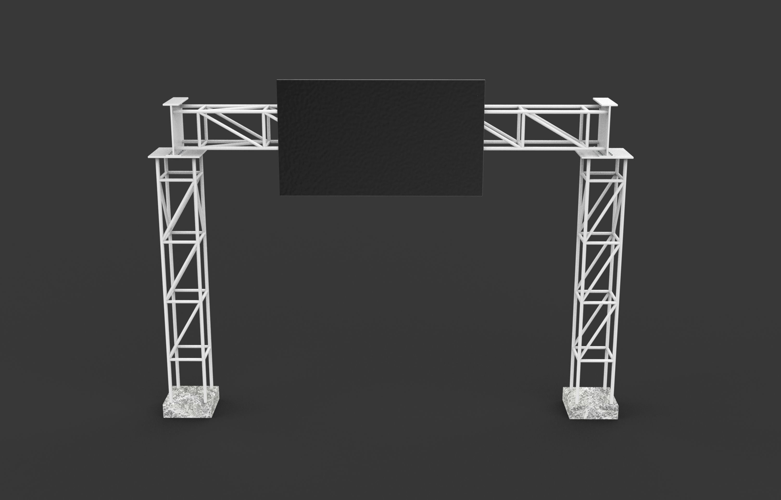 Billboard 3D Model 3D model_7