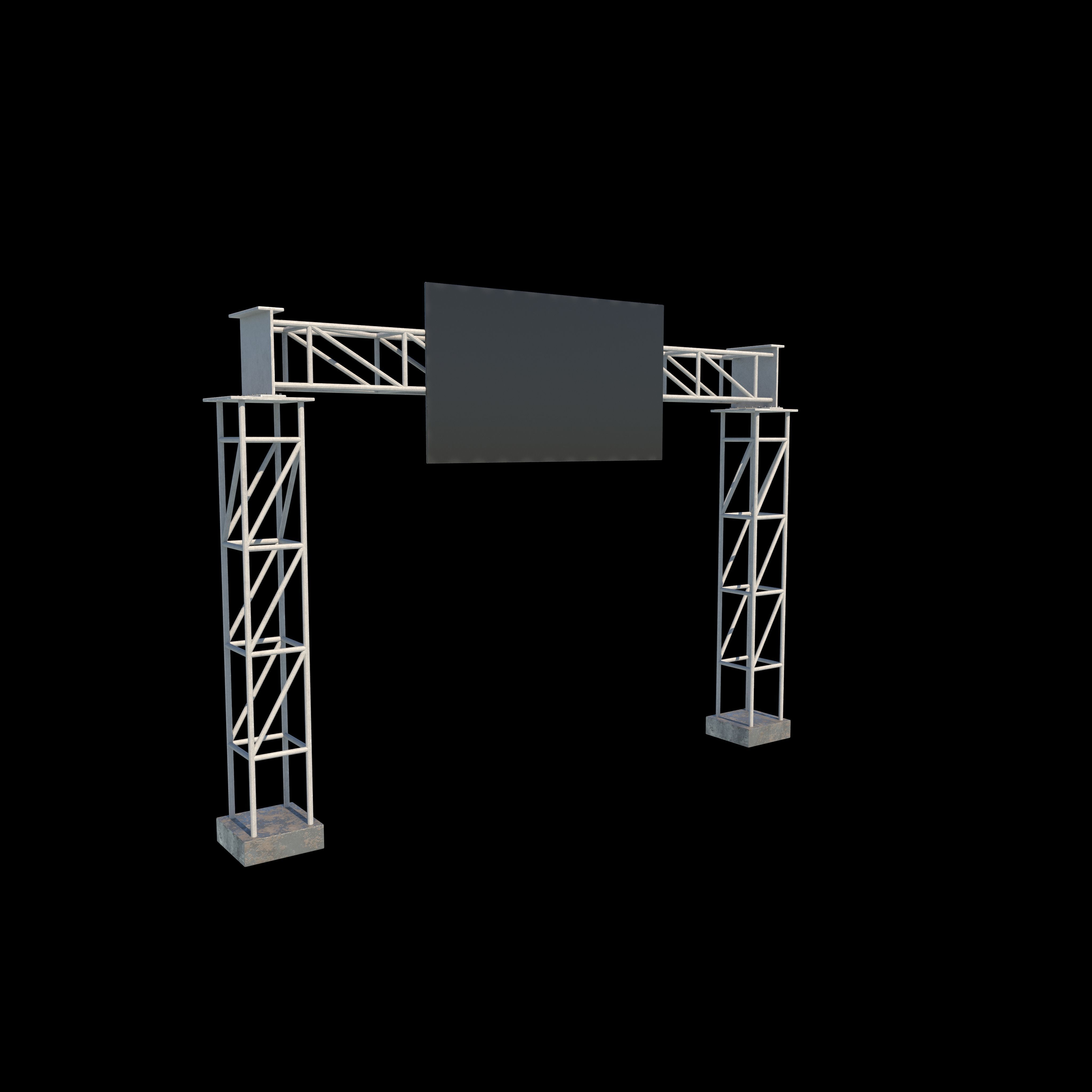 Billboard 3D Model 3D model_3
