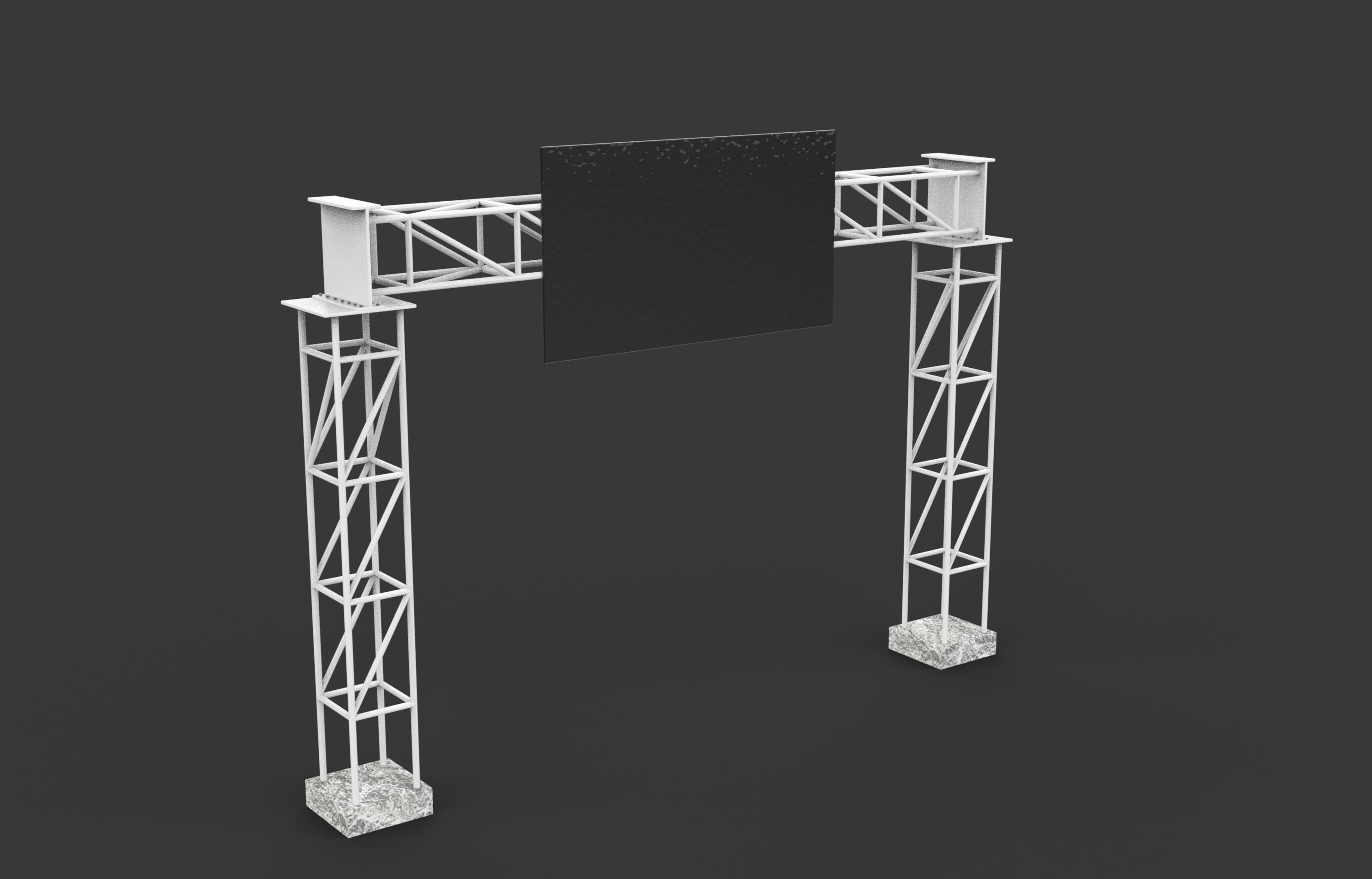 Billboard 3D Model 3D model_2