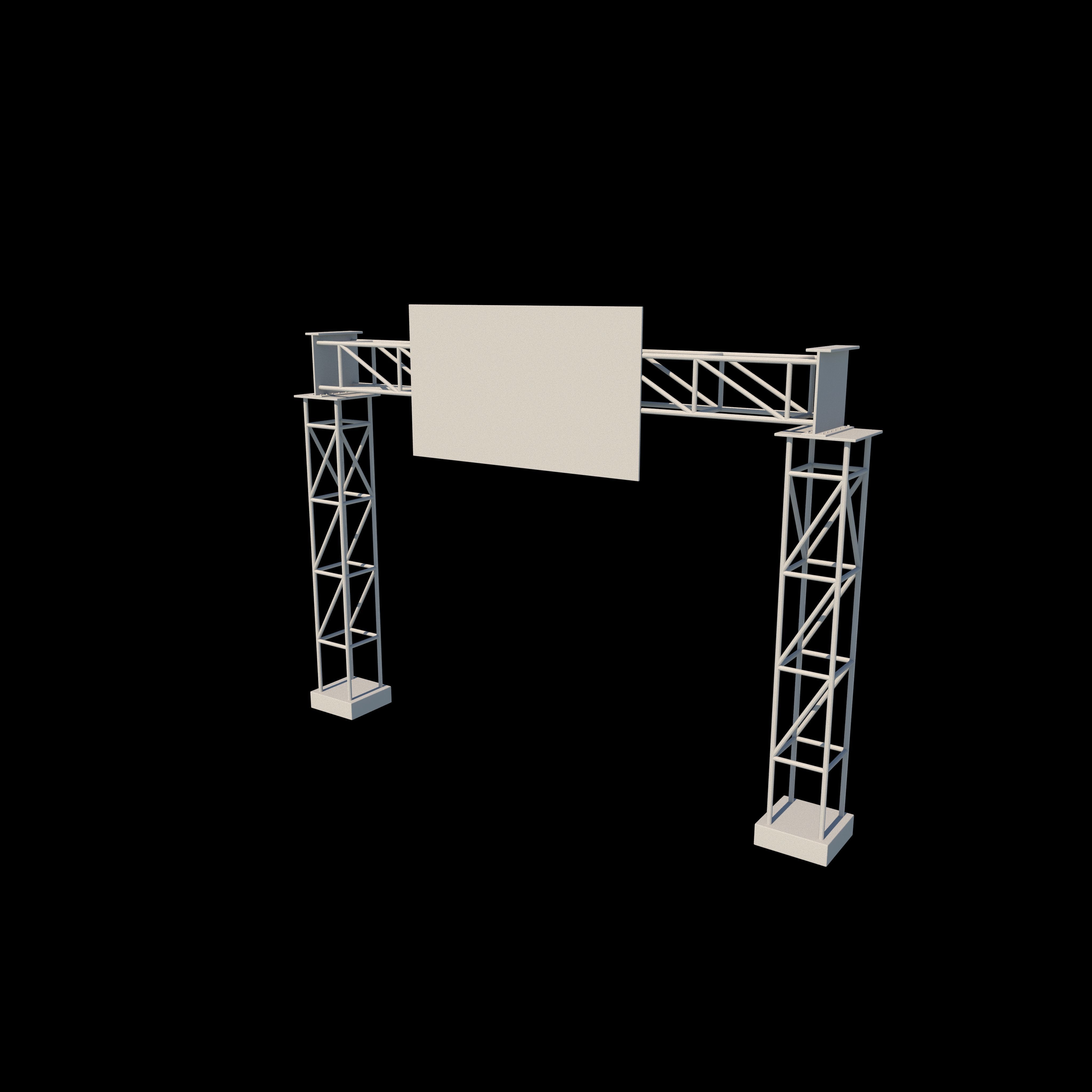 Billboard 3D Model 3D model_12