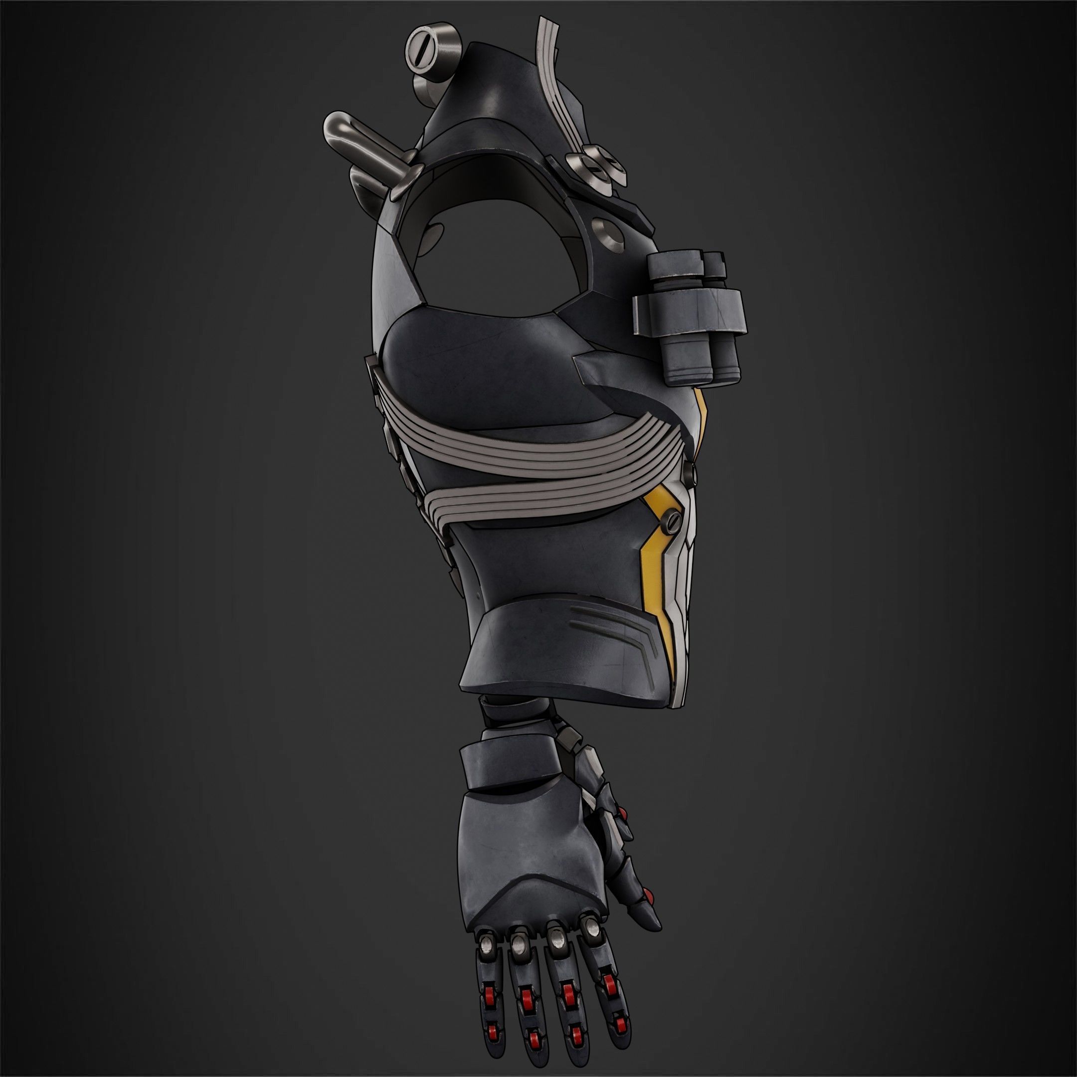 Zenless Zone Zero Billy Kid Armor for Cosplay 3D print model_8