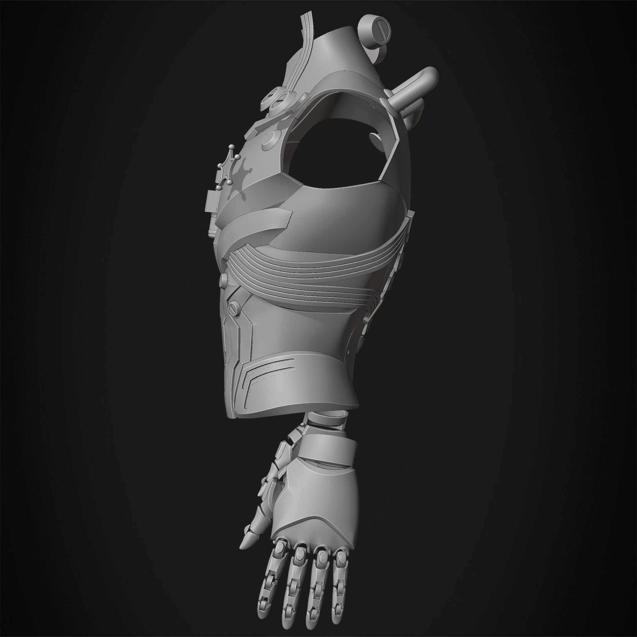 Zenless Zone Zero Billy Kid Armor for Cosplay 3D print model_14