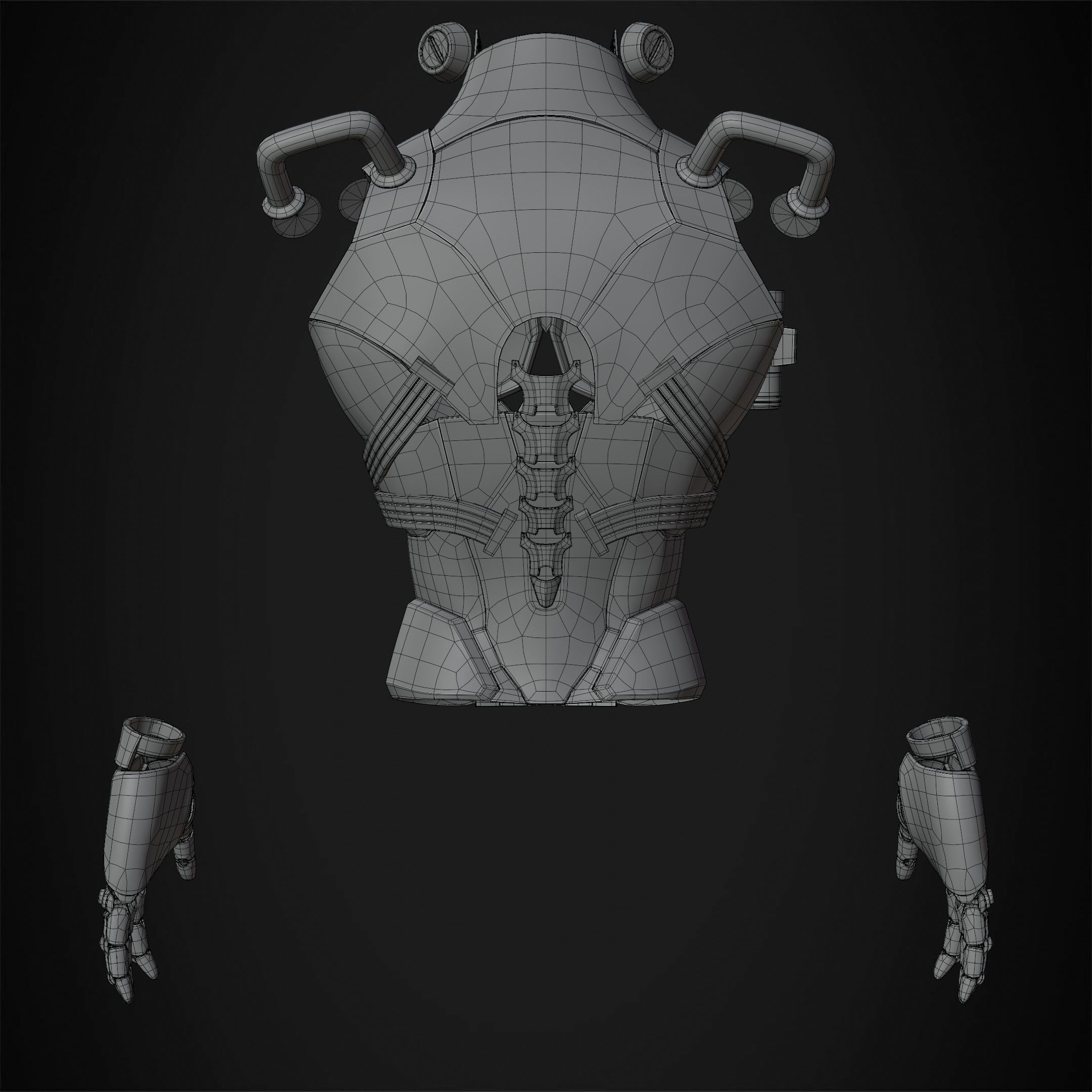 Zenless Zone Zero Billy Kid Armor for Cosplay 3D print model_19