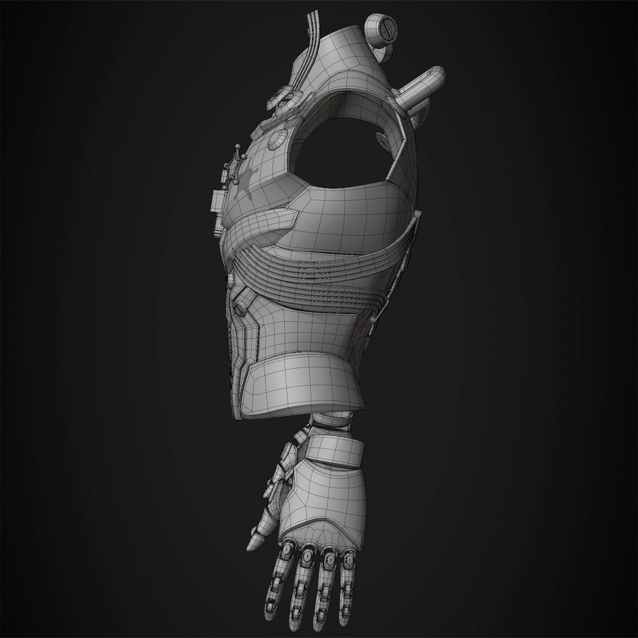 Zenless Zone Zero Billy Kid Armor for Cosplay 3D print model_15