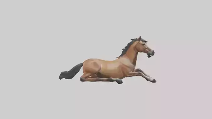 Lying Horse Model 1