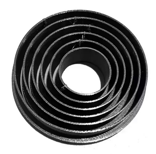 Set of 6 circle cookie cutters