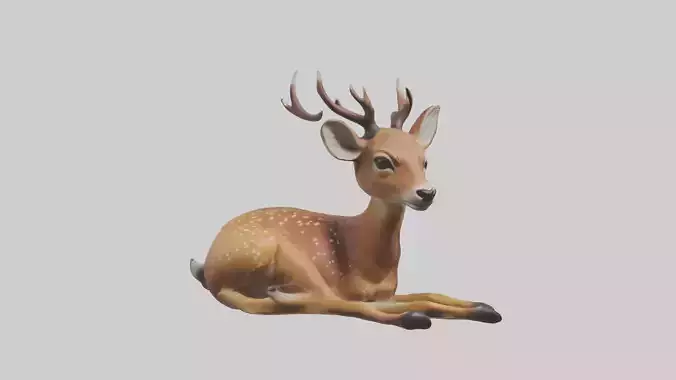 Lying Deer Model 1
