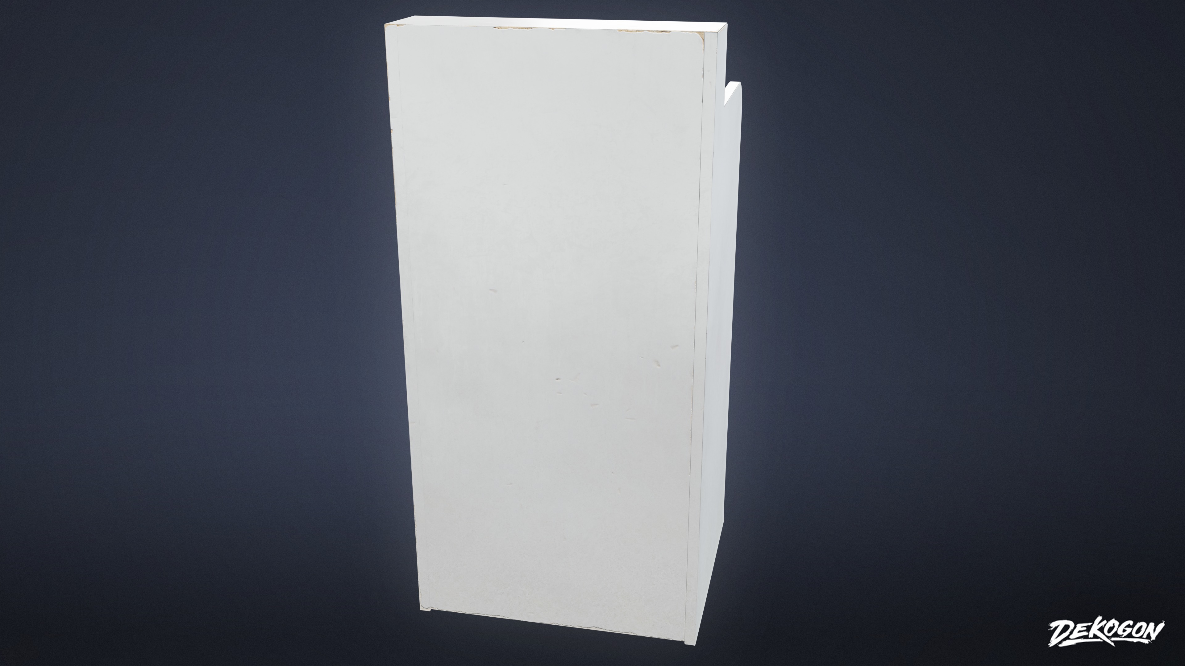 RESTAURANT - Trash Dining 01 - LOW POLY AND NANITE Low-poly 3D model_3