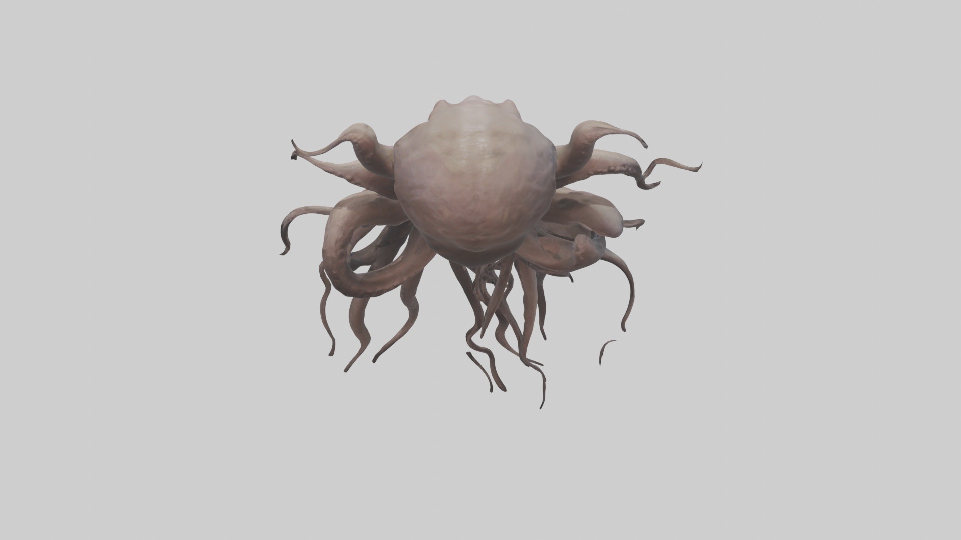 Kraken Model Low-poly 3D model_9