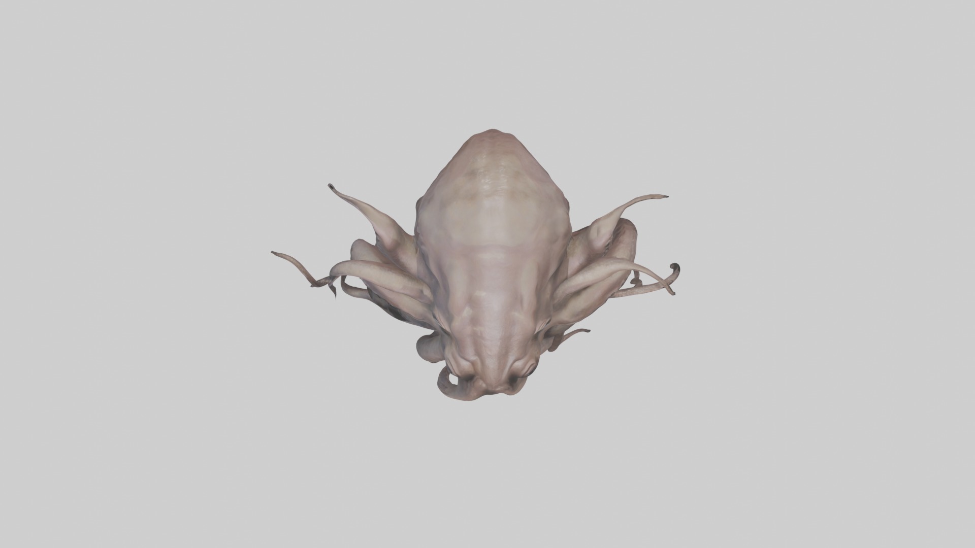 Kraken Model Low-poly 3D model_8