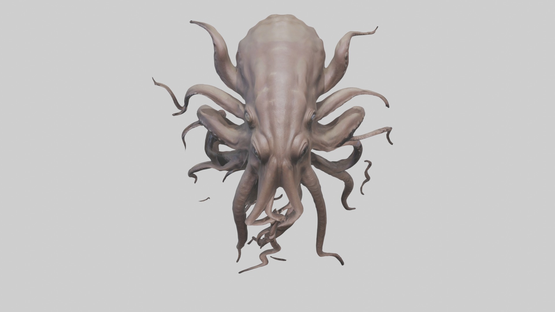 Kraken Model Low-poly 3D model_10