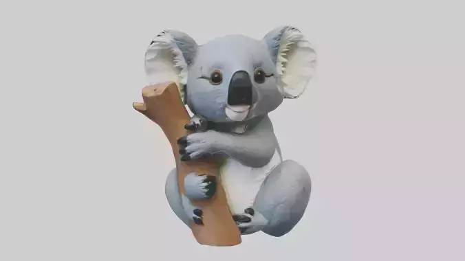 Koala Model 1 Low-poly 3D model