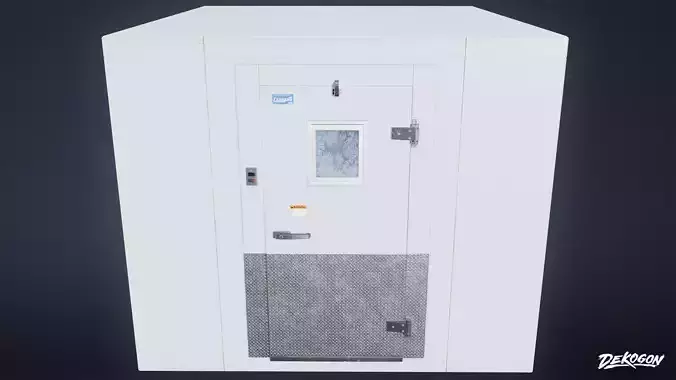 RESTAURANT - Walk In Freezer 01 - LOW POLY AND NANITE