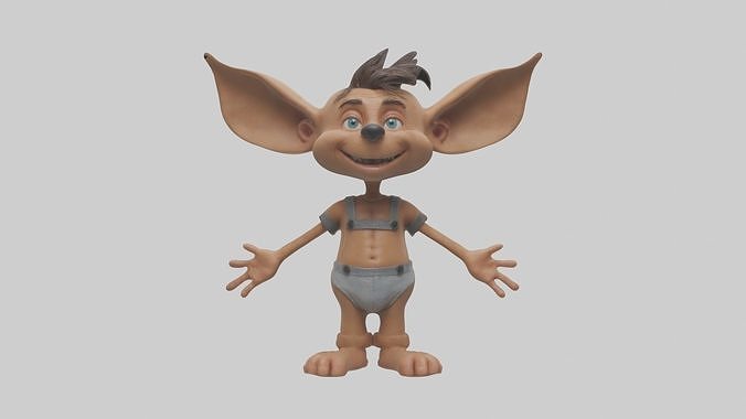 Joey Model Low-poly 3D model