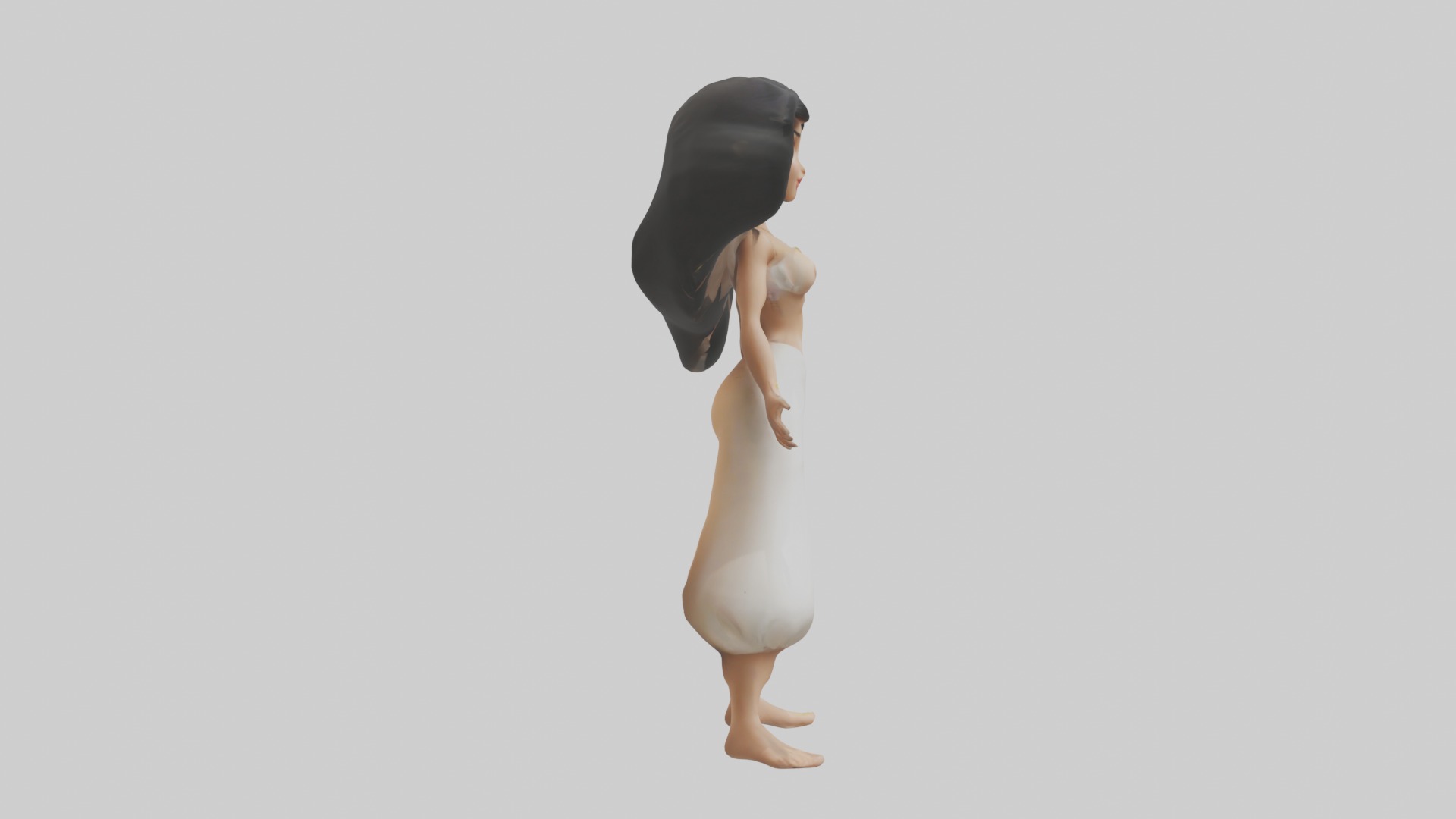 Jasmine Model 1 Low-poly 3D model_7