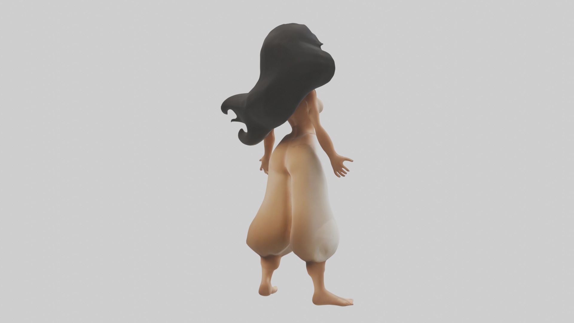 Jasmine Model 1 Low-poly 3D model_3