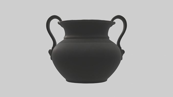 Ironpot Model Low-poly 3D model