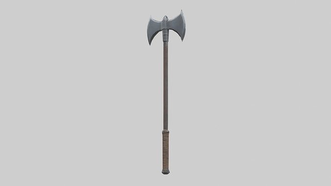 Ironpickaxe Model Low-poly 3D model