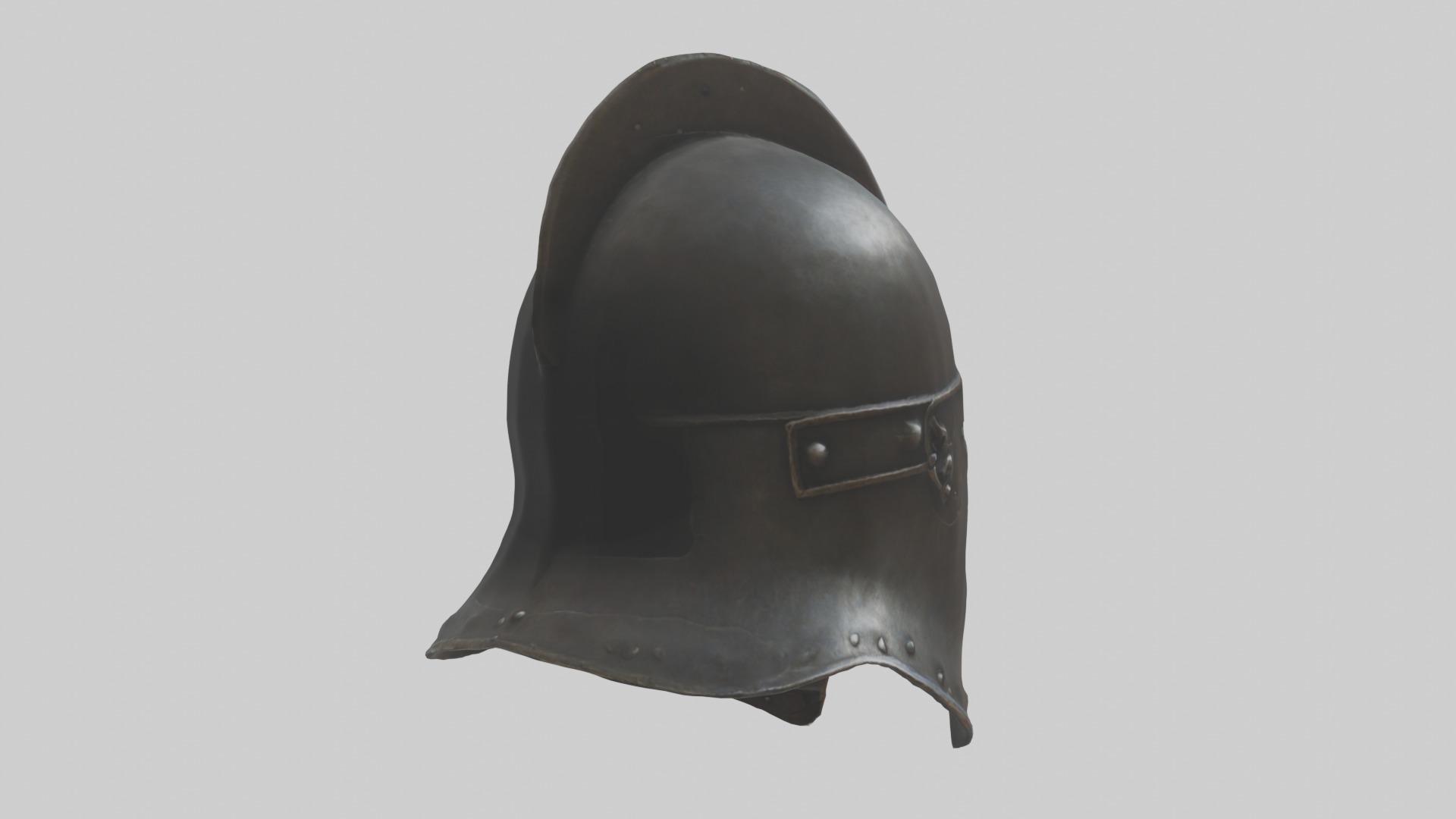 Ironhelm Model Low-poly 3D model_3