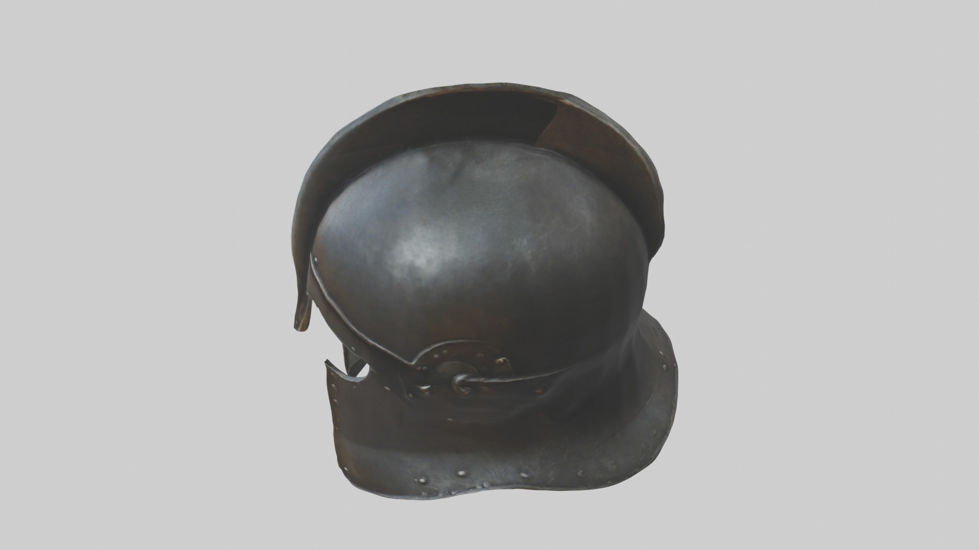 Ironhelm Model Low-poly 3D model_11