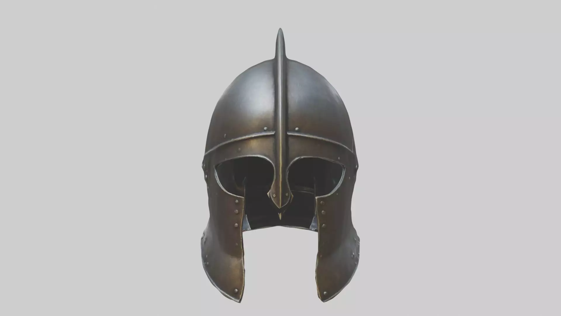 Ironhelm Model Low-poly 3D model_0