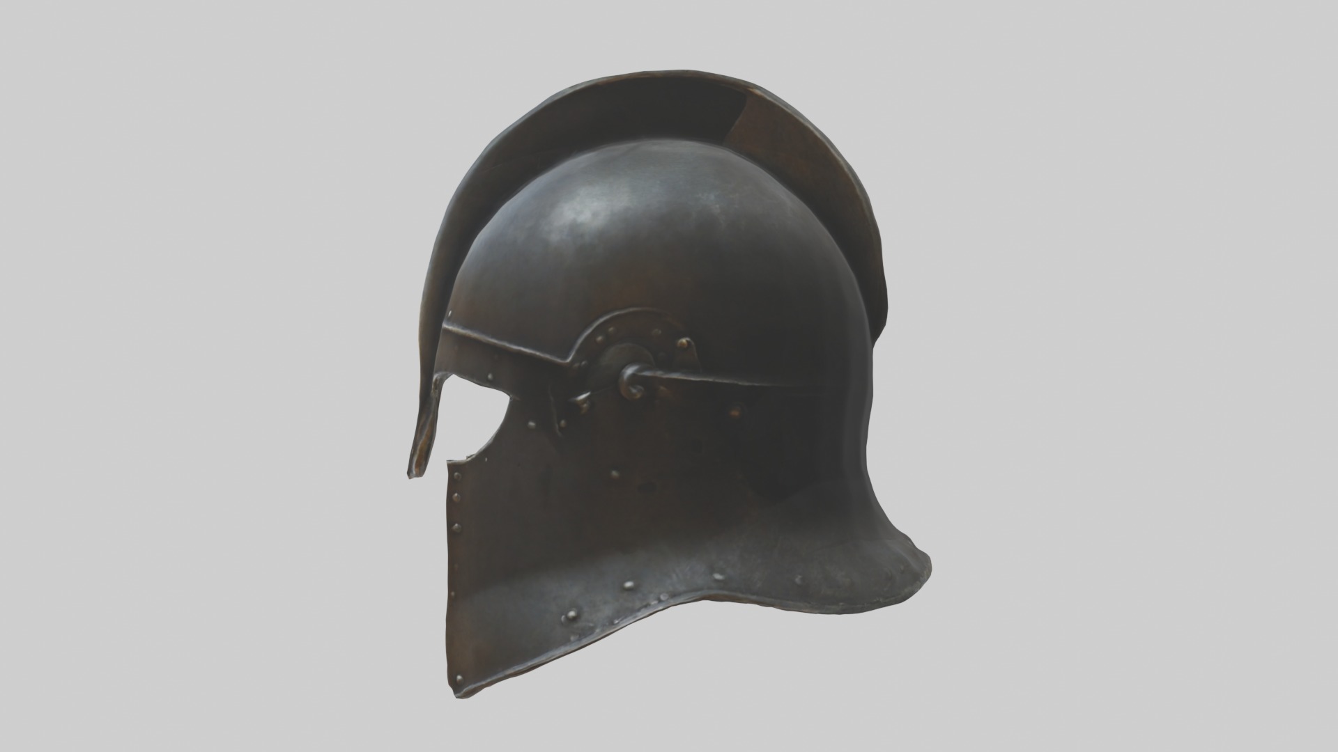 Ironhelm Model Low-poly 3D model_6