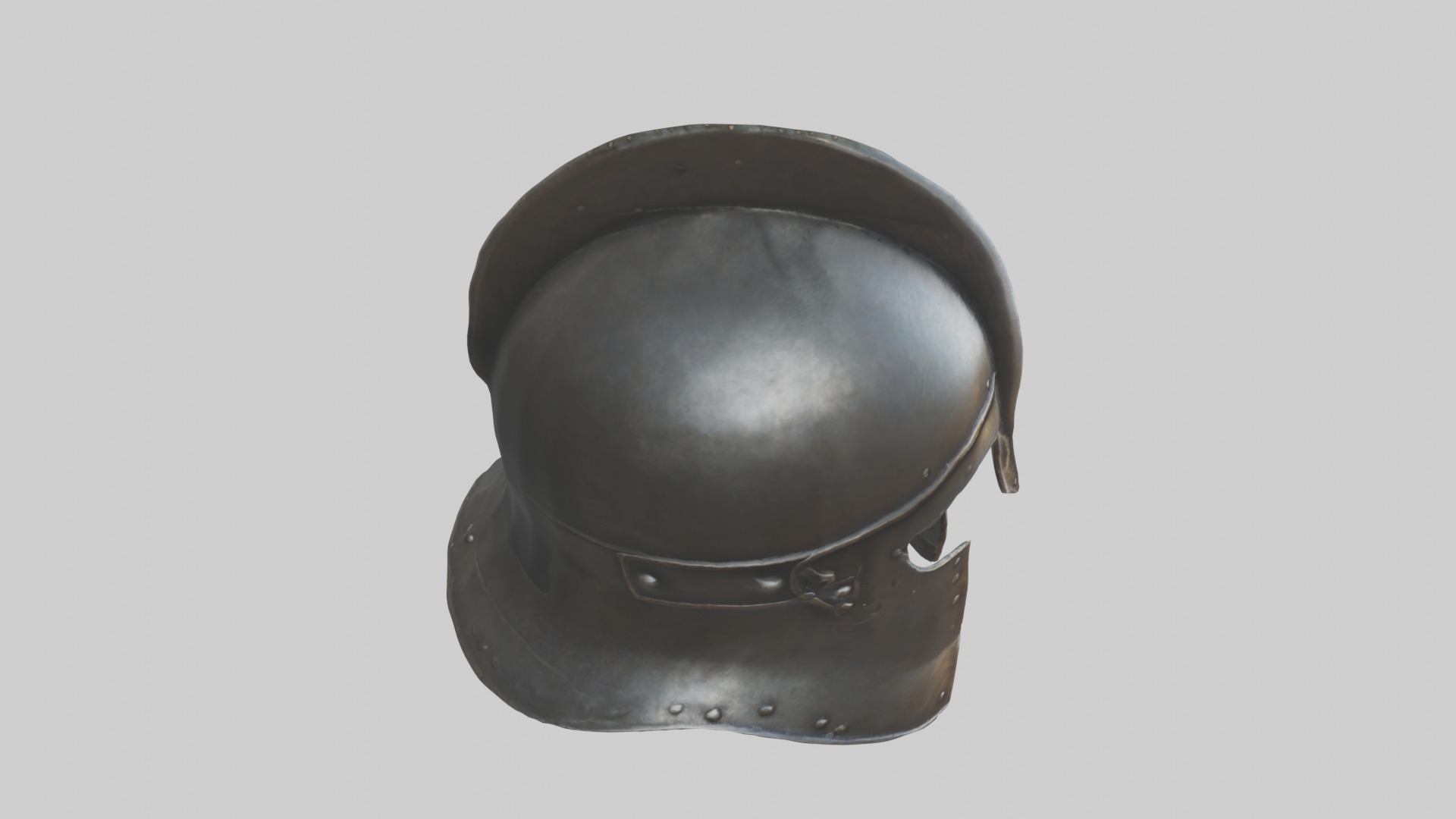 Ironhelm Model Low-poly 3D model_12