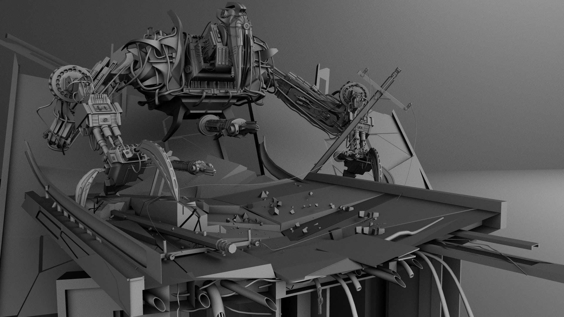 Titan Mech 3D model_11