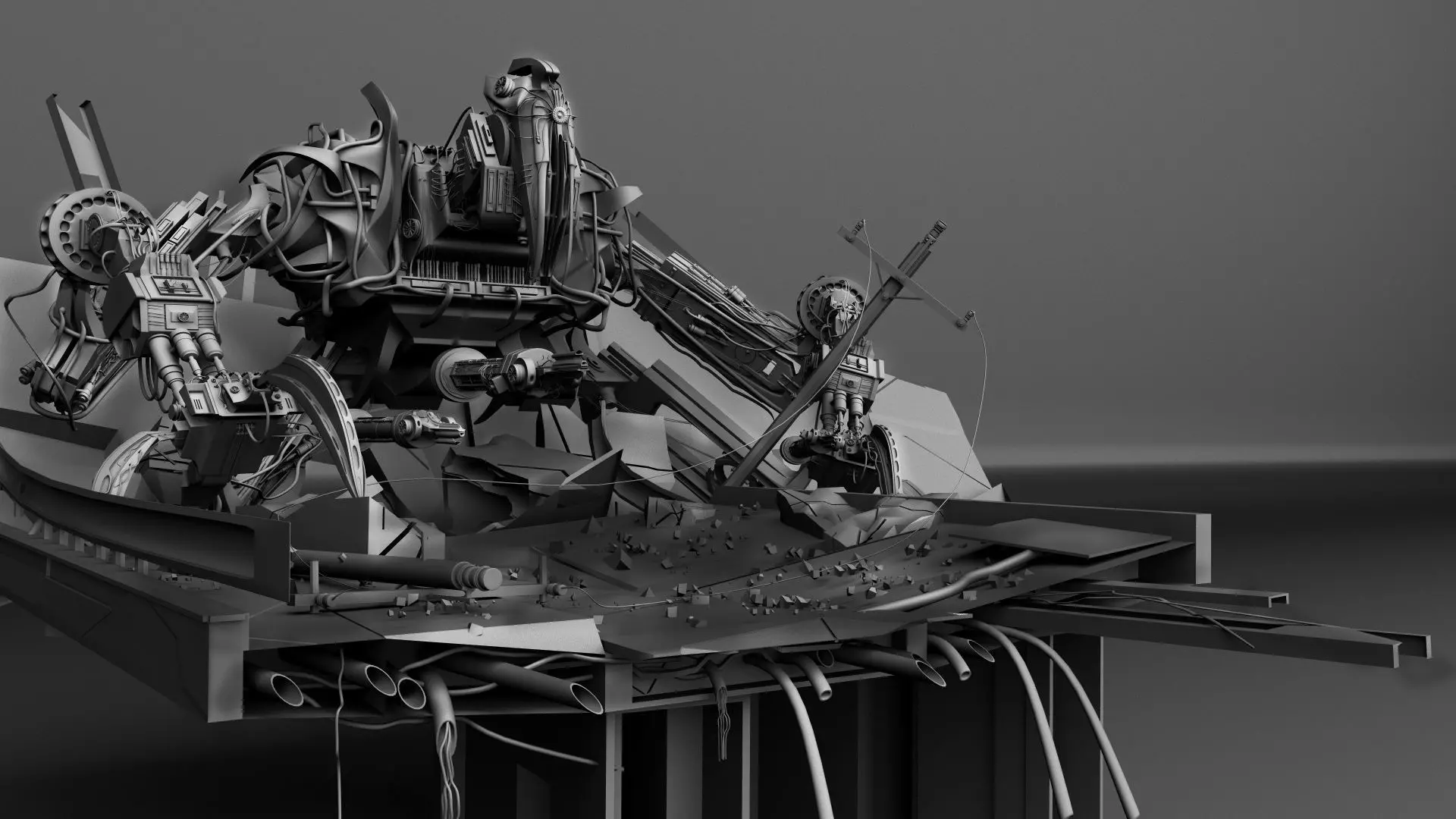 Titan Mech 3D model_0