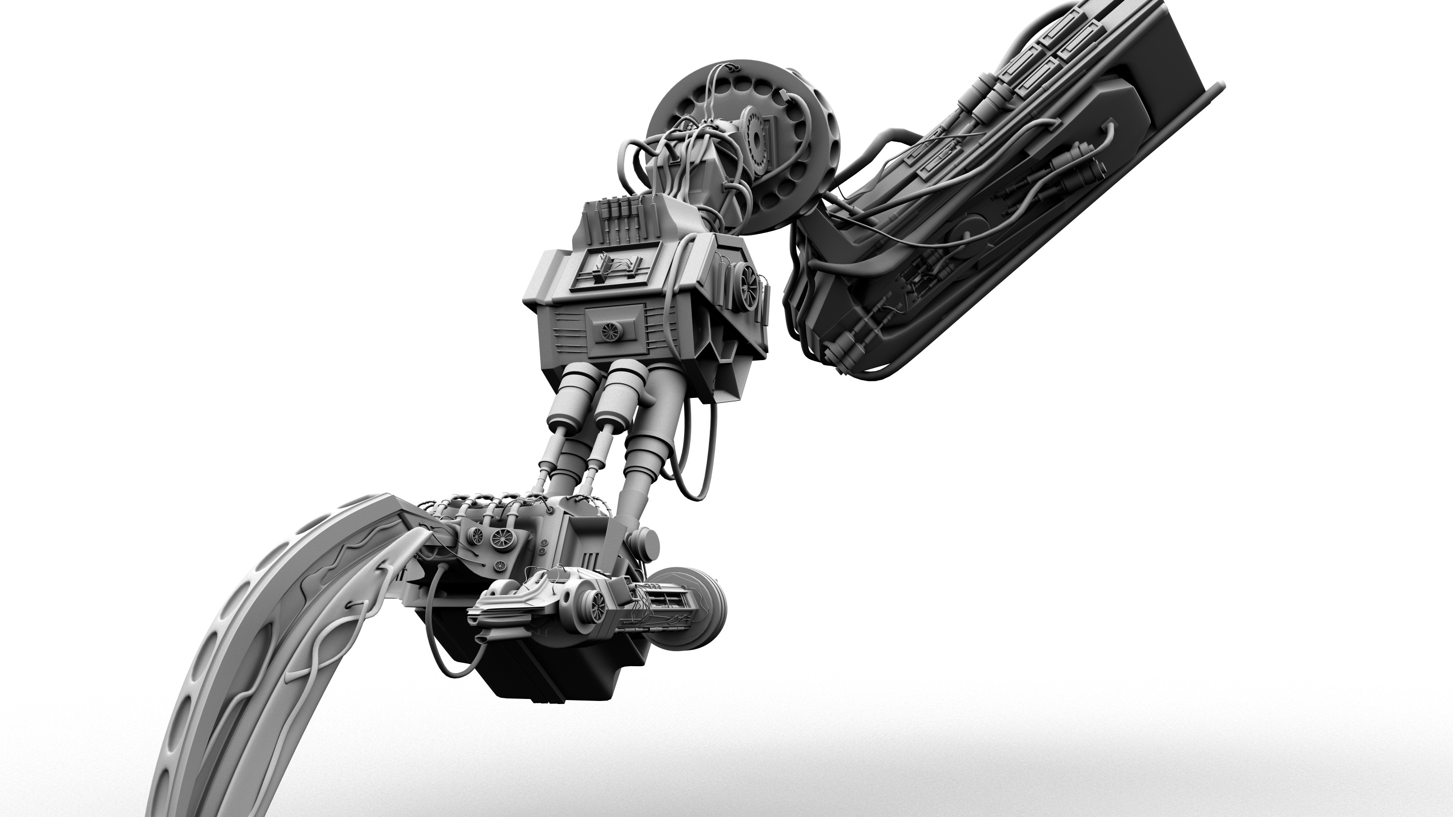Titan Mech 3D model_2
