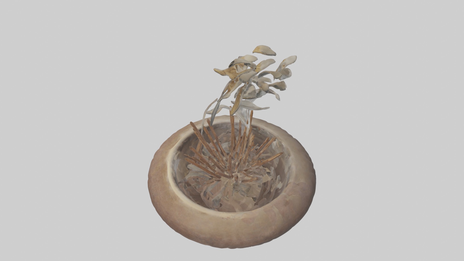 Incense Model Low-poly 3D model_11