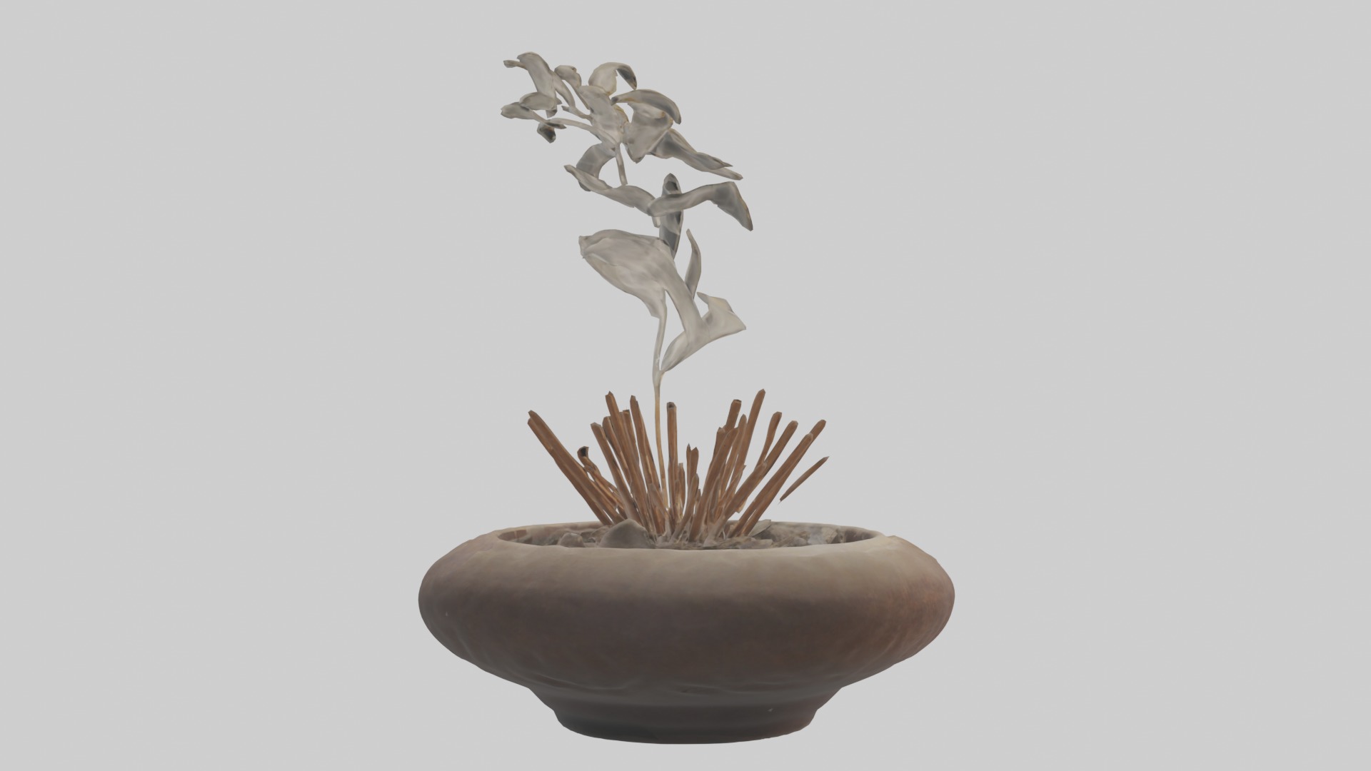 Incense Model Low-poly 3D model_2