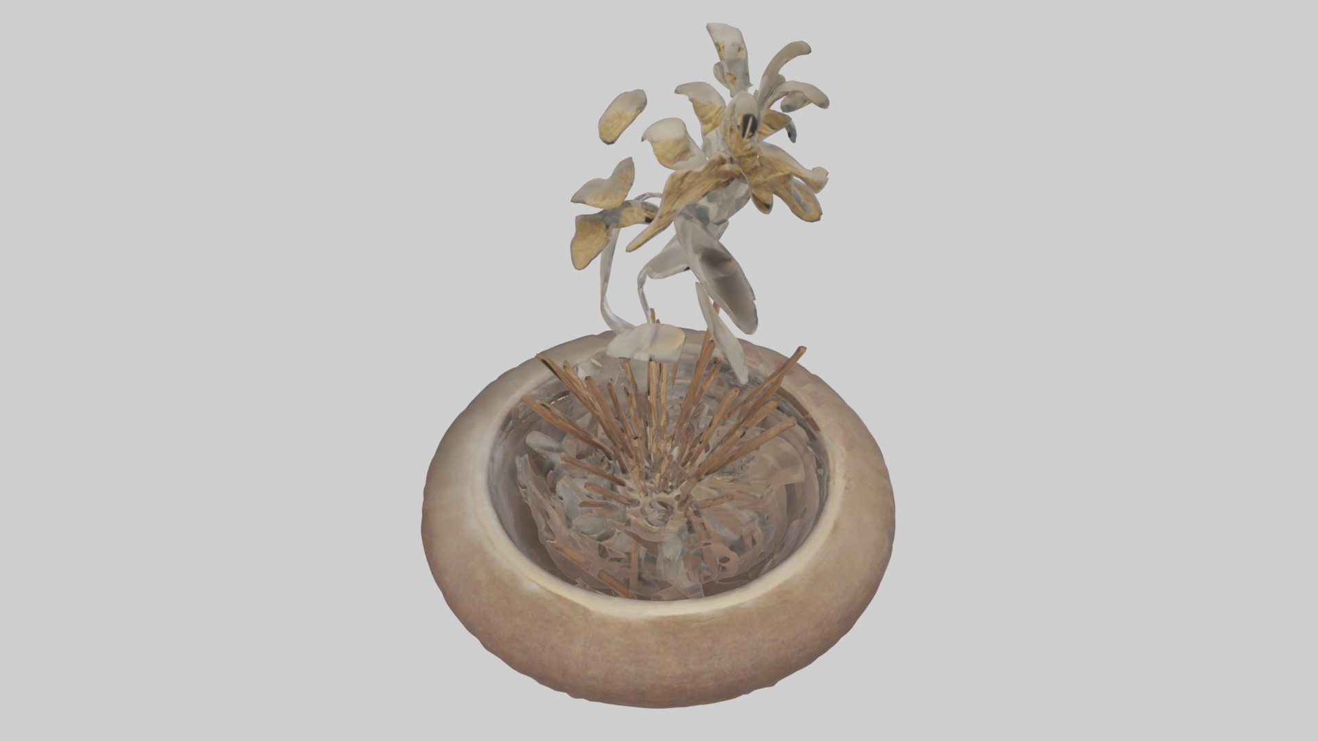 Incense Model Low-poly 3D model_10