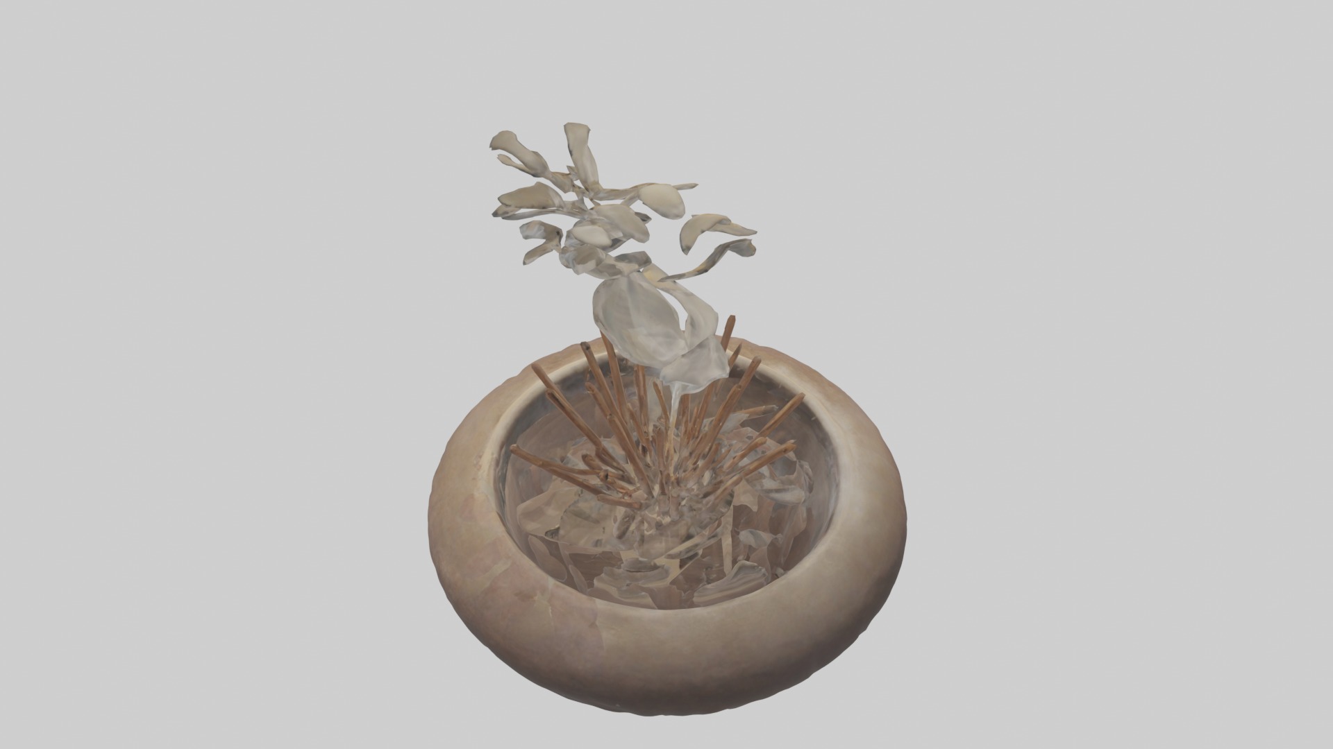 Incense Model Low-poly 3D model_9