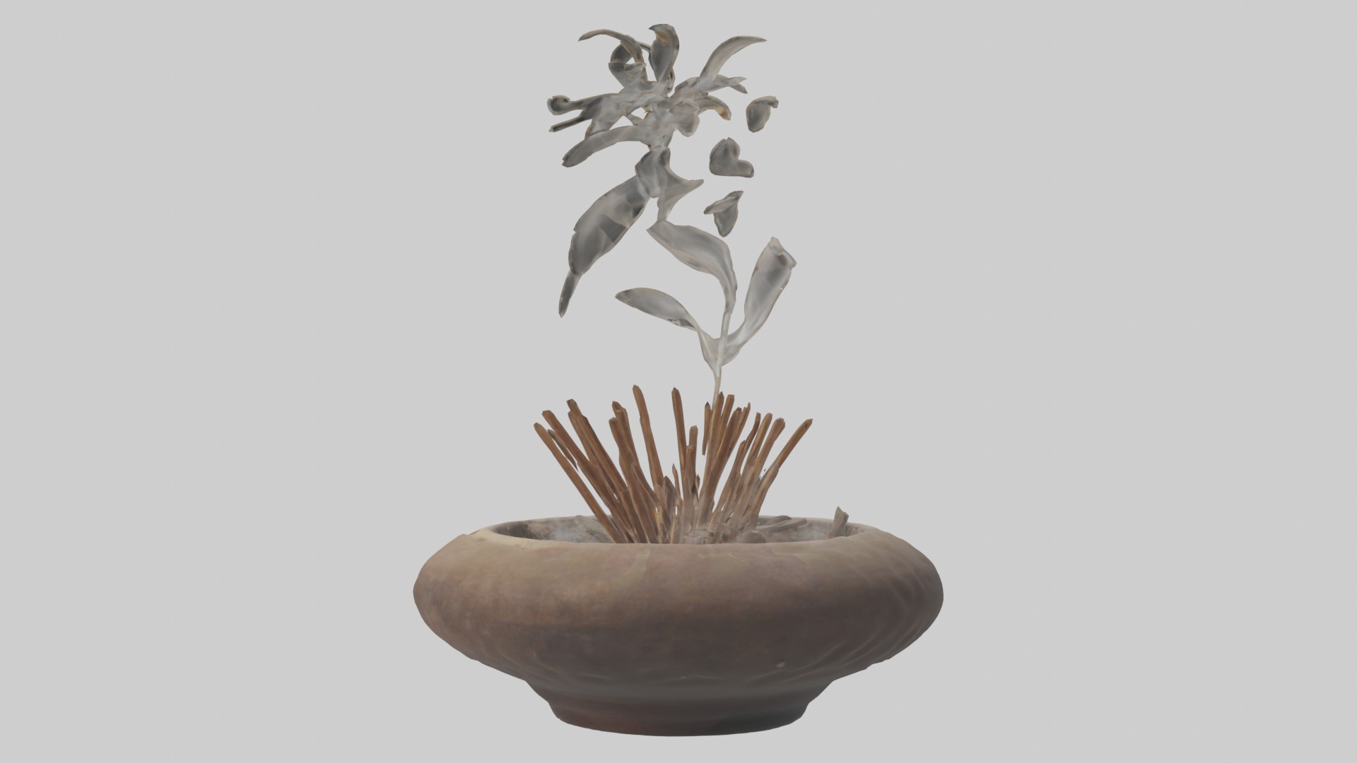 Incense Model Low-poly 3D model_1