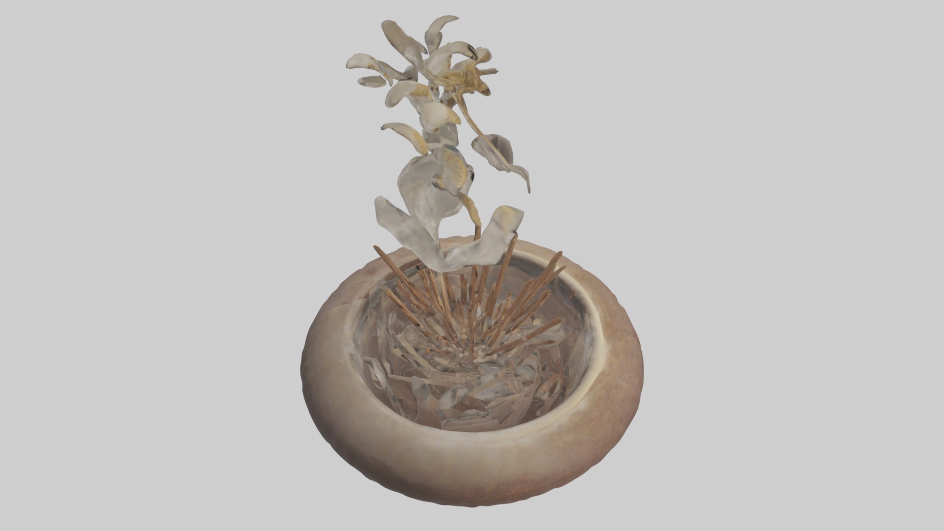 Incense Model Low-poly 3D model_12
