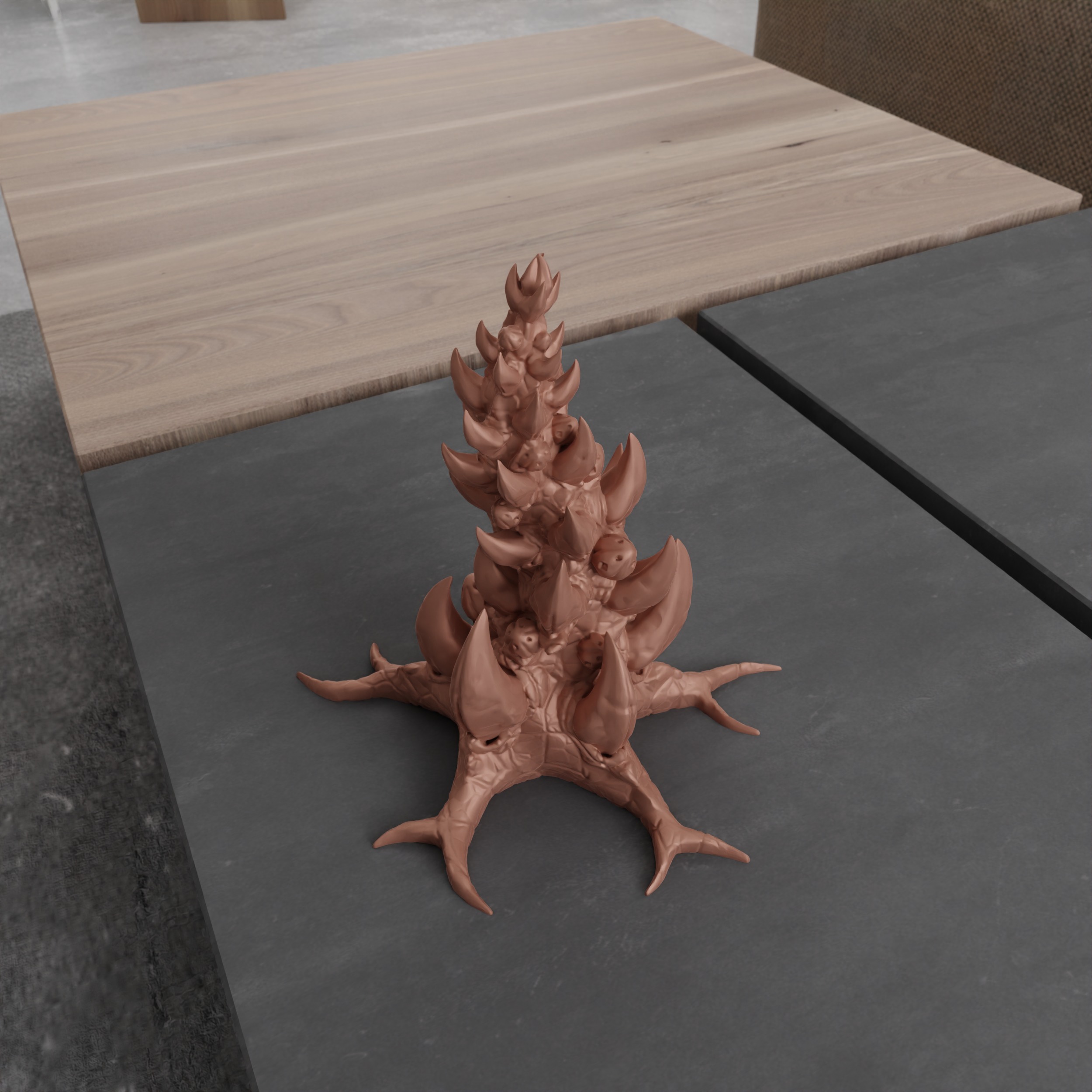 Orkish Tree STL File - 199 3D print model_11