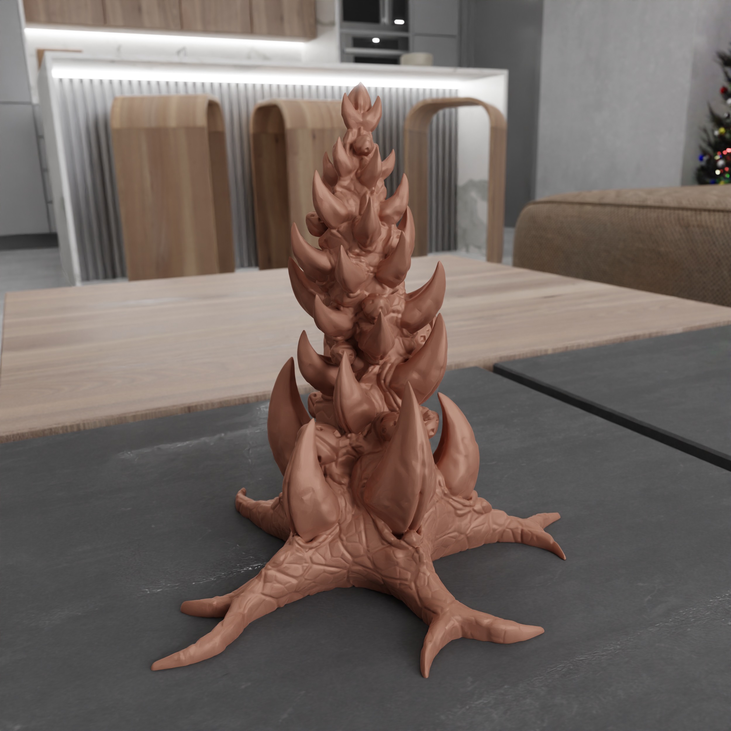 Orkish Tree STL File - 199 3D print model_9