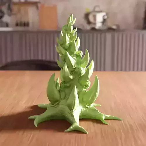 Orkish Tree STL File - 199