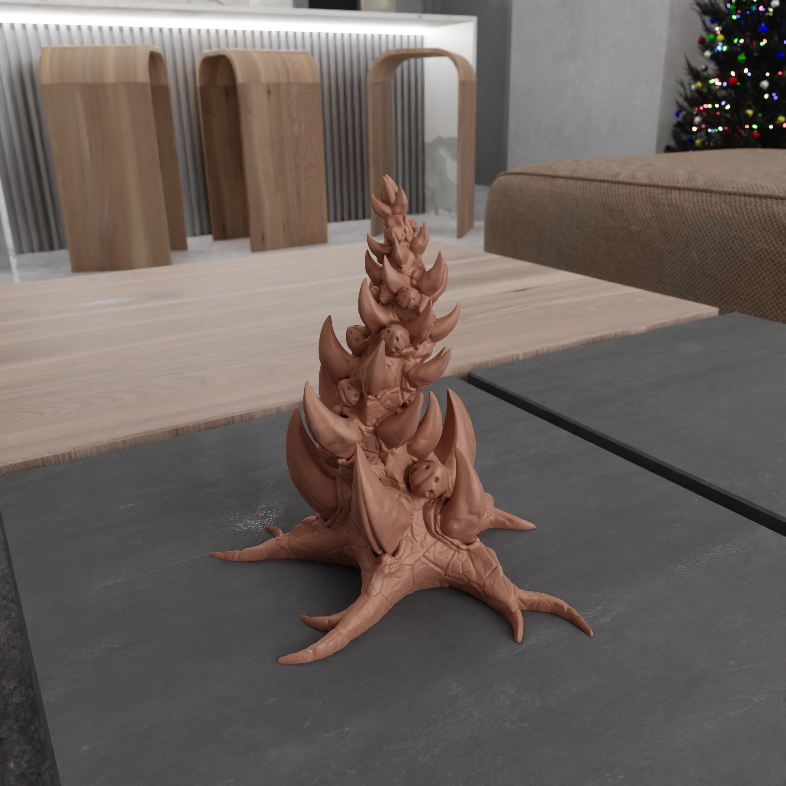Orkish Tree STL File - 199 3D print model_8