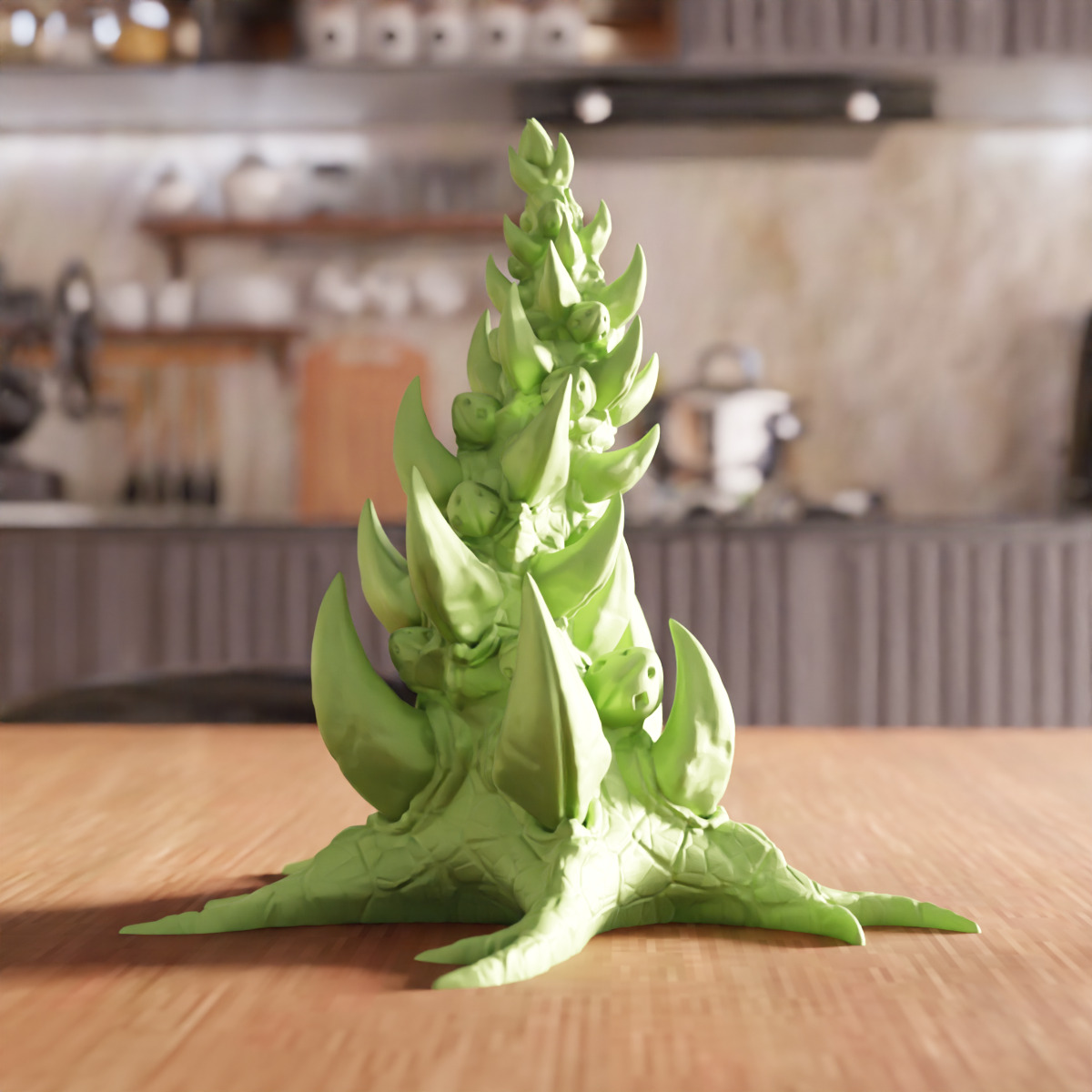 Orkish Tree STL File - 199 3D print model_4